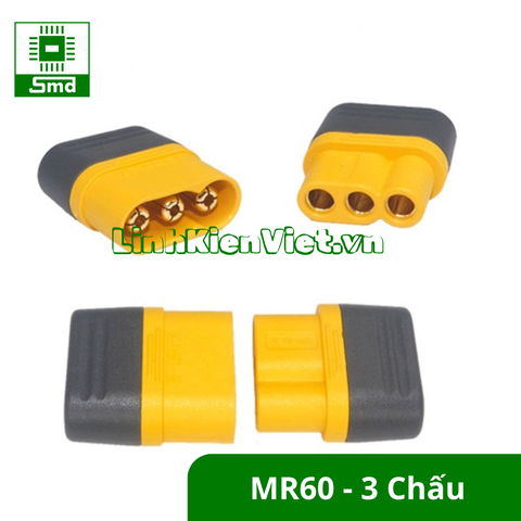 1 Cặp Jack cắm MR60 ba chấu