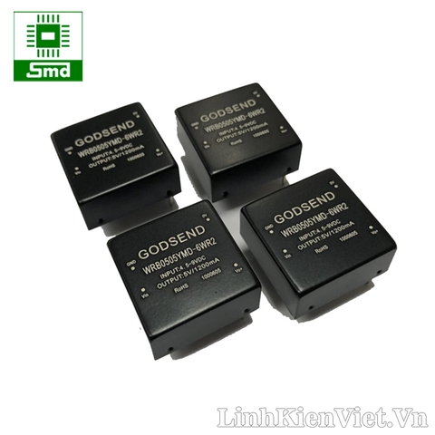 Module nguồn cách ly WRB0505YMD-6WR2 6W DC-DC (5V-5V)
