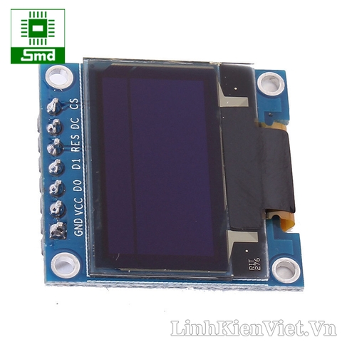 Màn hình OLED 0.96 inch giao tiếp SPI màu trắng