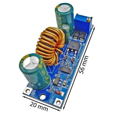 Mạch auto voltage buck boost 4A 5.5 - 30V (không kèm tản nhiệt)