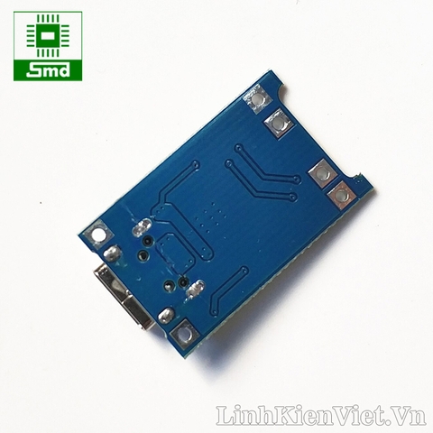Module sạc và bảo vệ pin Lithium TP4056 1A (Type-C)