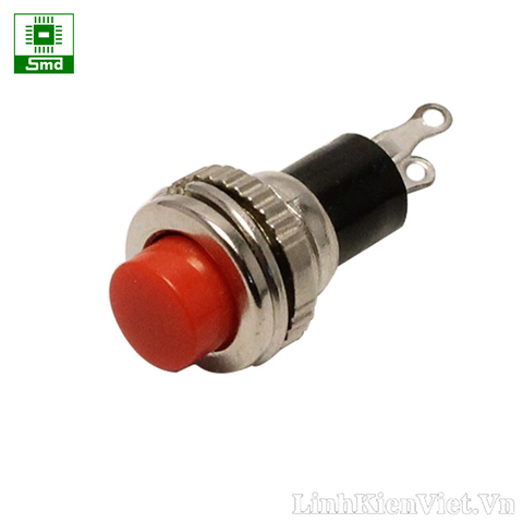Nút nhấn DS-314 10mm (Màu đỏ)