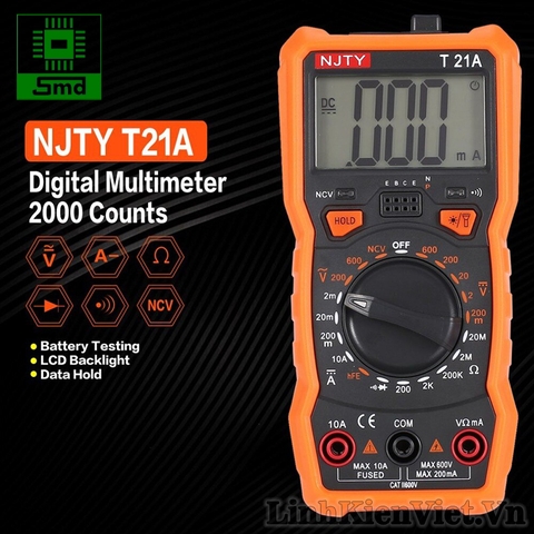 Đồng hồ vạn năng NJTY T21A