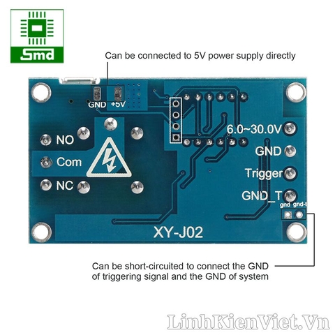 Module timer 1 relay có hiển thị, module định thời