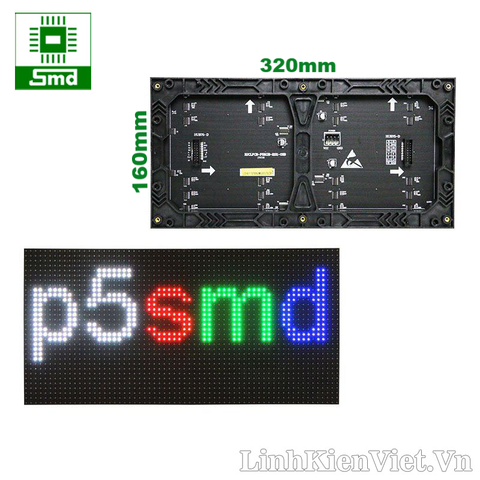 Module ma trận Full colour P5 indoor (32x64)