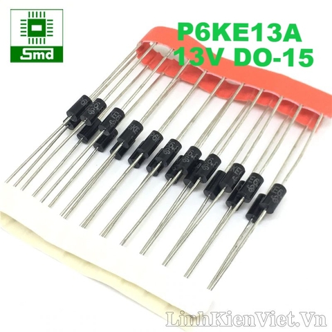 P6KE13A TVS 13V (Transient Voltage Suppressors)
