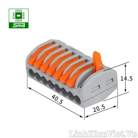 PCT 218 - Đầu chia cút nối dây điện tay gạt cam