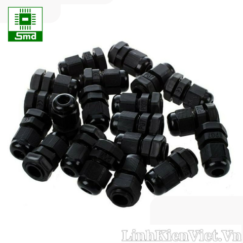 Đầu nối chống nước PG-9 màu Đen