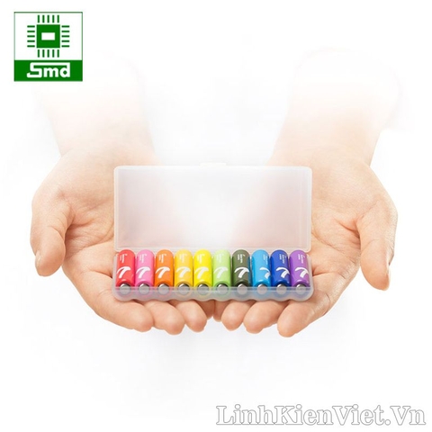 Pin AAA Xiaomi Rainbow, Pin Akanine ZMI số 7 - 1 Viên pin lẻ