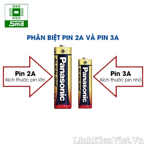 Pin Panasonic Alkaline AAA (không sạc)
