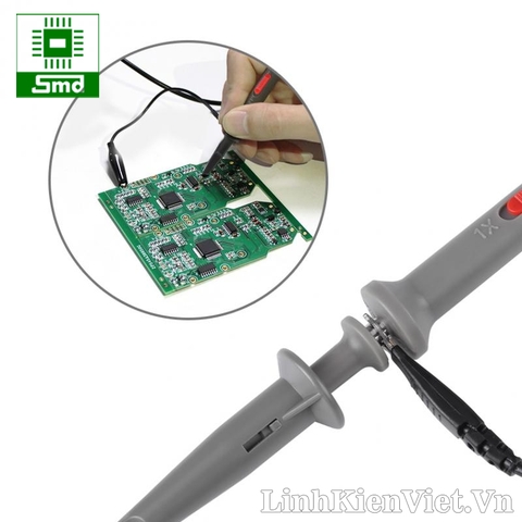 Que đo máy hiện sóng Oscilloscope Hantek PP-200 1x 10x 200MHz