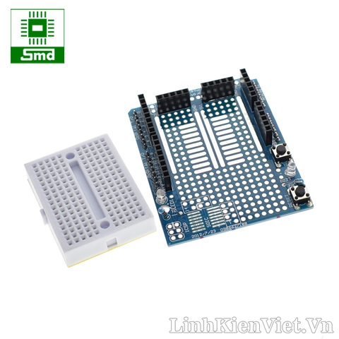 Arduino Proto Shield Uno Kèm Test Board Mini