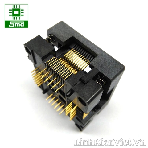 Đế kẹp IC QFP44 - 0.8mm (Kẹp 89S52, ATmega16...)