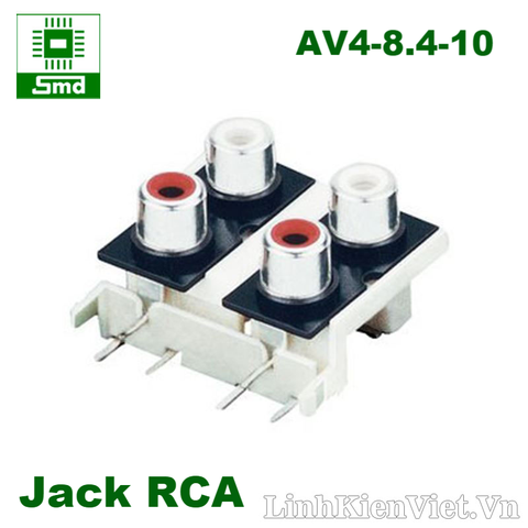 Jack RCA AV4-8.4-10