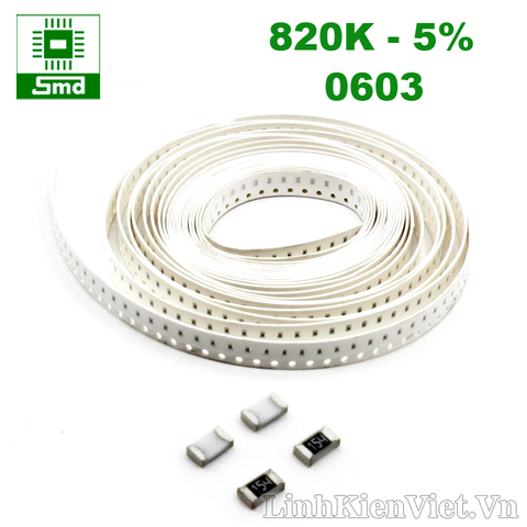 Điện trở dán 0603 5% (100K - 1M)