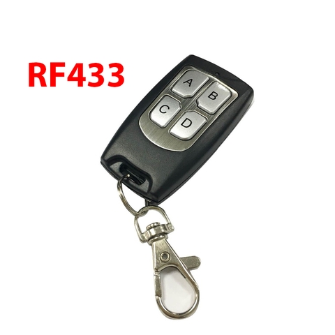Remote điều khiển từ xa Tay phát RF 433Mhz 4 nút vỏ nhựa (A-B-C-D)