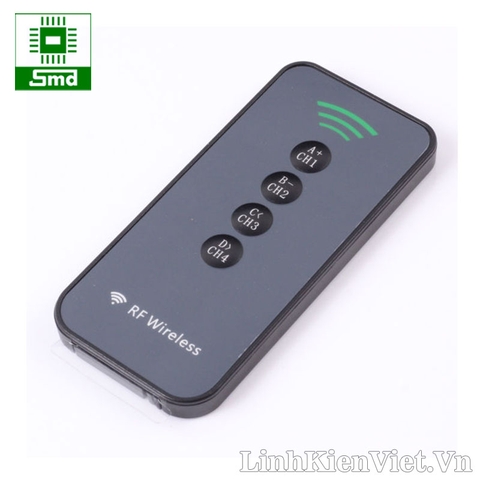 Tay phát 4 nút nhấn RF Wireless 433