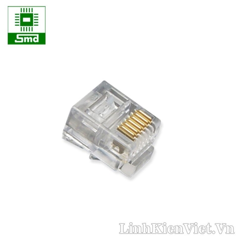 Đầu bấm RJ11 - 6P