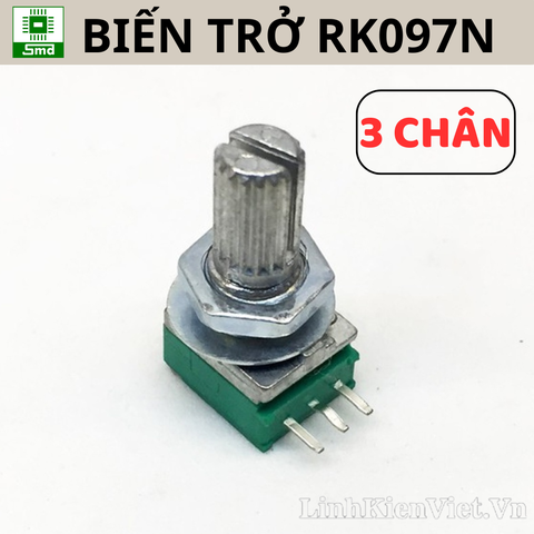 Biến Trở Chiết áp đơn 3 chân RK097N 10K 20K 50K 100K 200K 500K