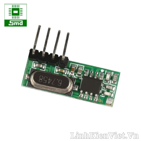 Module thu RF 433Mhz chưa giải mã RX500