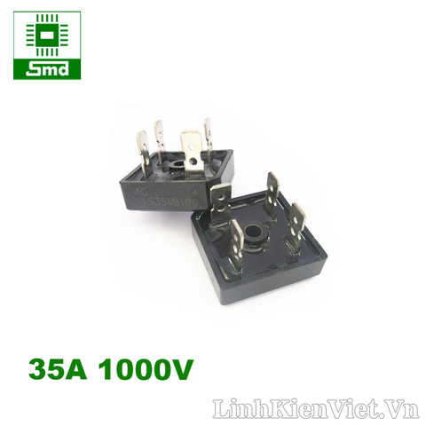 Cầu diode 35A 1000V (loại tốt) S35VB100