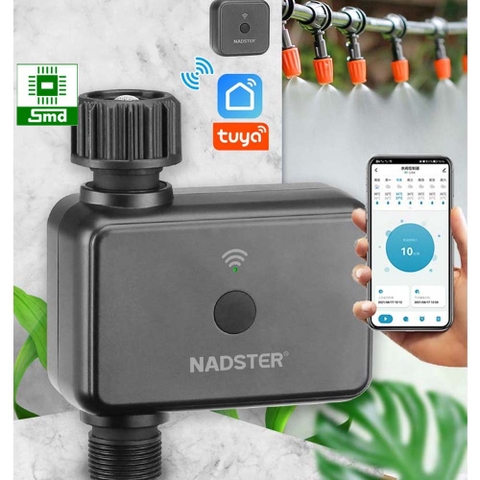 BỘ TƯỚI CÂY + HUB ĐIỀU KHIỂN- Bộ hẹn giờ tưới cây tự động app Tuya Wifi Bluetooth