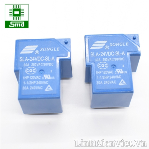 Relay SLA-24VDC-SL-A 24V 30A (4 chân)