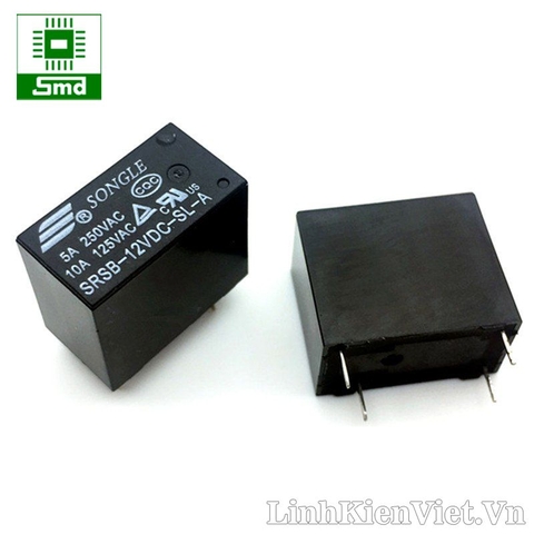 Relay SONGLE SRSB-12VDC-SL-A (5A-4 chân)