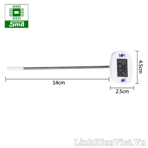 Dụng cụ nhiệt kế đo nhiệt độ thực phẩm TA288