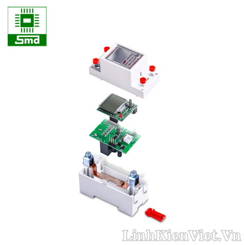 Công tơ điện tử 1 pha 220VAC 50Hz 1600imp/kWh - 5(65)A hiển thị điện áp-công suất