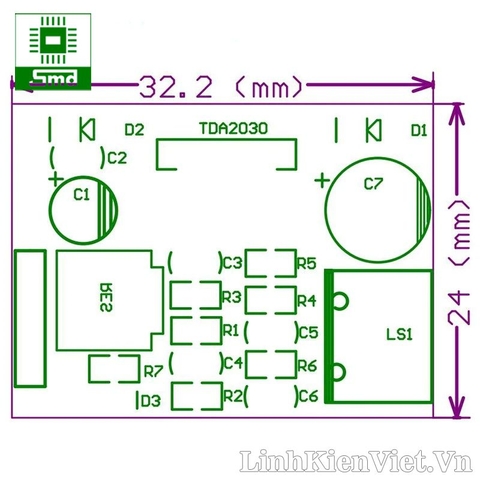 Module TDA2030 mini