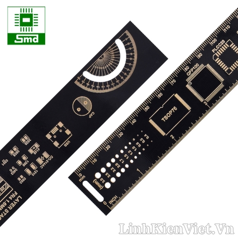 Thước đo linh kiện điện tử PCB design tool 25cm