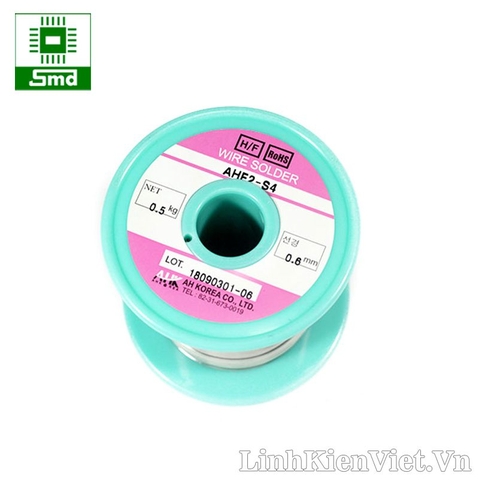 Thiếc hàn không chì AHF2-S4 500g (0.6mm)