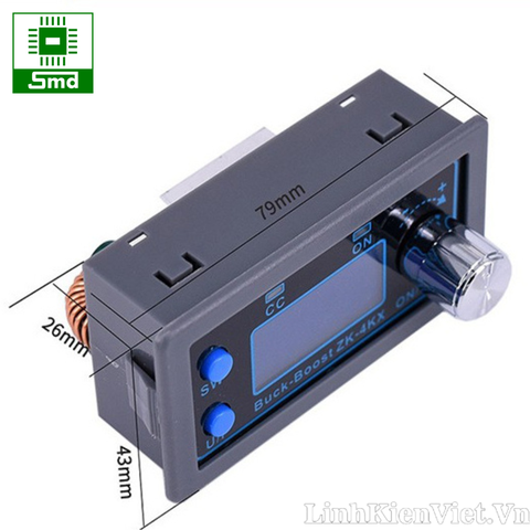 Mạch tăng áp hạ áp Tự Điều Chỉnh 0.5-30V 4A ZK-4KX