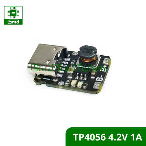 Mạch sạc pin Mini cổng sạc xả TypeC - Xả 5V trên cổng type C sạc pin lithium - polimer TP4056 1A 18650 4.2V 3.6V