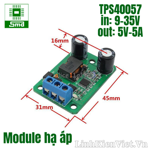 Module hạ áp 5A TPS40057
