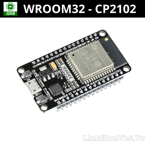 ESP32 Kit thu phát wifi bluetooth NODEMCU WROOM32 chip CP2102 (BẢN 30 CHÂN )