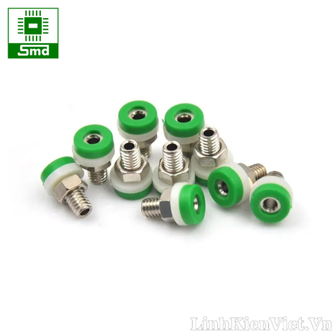 Cọc cắm jack bắp chuối 2mm banana Chân Cái loại ngắn nhỏ