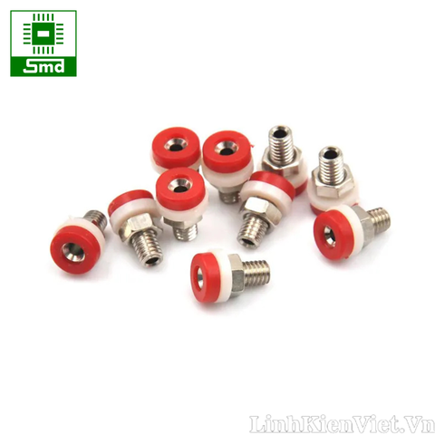 Cọc cắm jack bắp chuối 2mm banana Chân Cái loại ngắn nhỏ