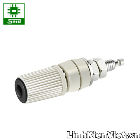 Cọc cắm jack bắp chuối Cái 4mm banana Chịu dòng cao kèm đầu vặn