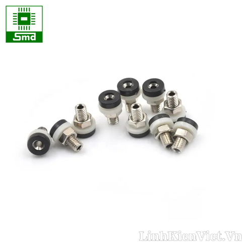 Cọc cắm jack bắp chuối 2mm banana Chân Cái loại ngắn nhỏ