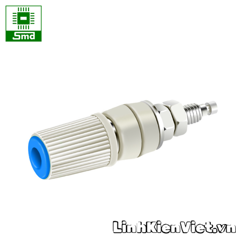 Cọc cắm jack bắp chuối Cái 4mm banana Chịu dòng cao kèm đầu vặn