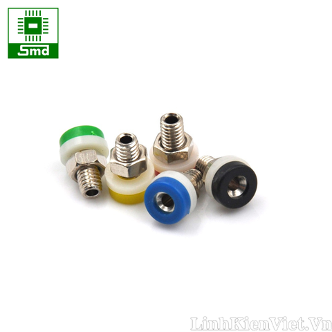 Cọc cắm jack bắp chuối 2mm banana Chân Cái loại ngắn nhỏ