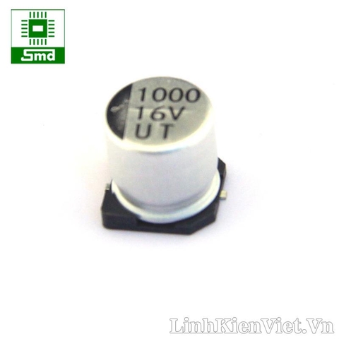 Tụ nhôm 1000uF 16V 10x10mm