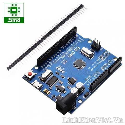 Arduino Uno R3 Chíp dán cổng Micro USB (CH340)