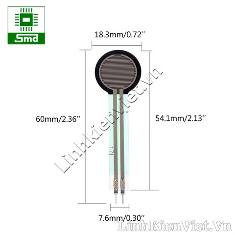 Cảm Biến Lực FSR402 Arduino