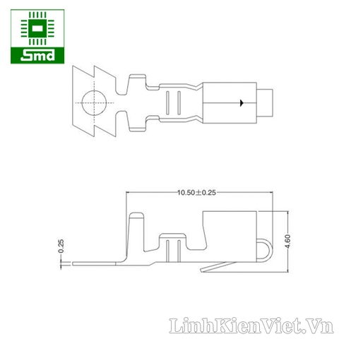 Chân pin VH3.96