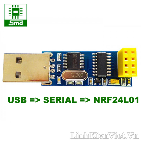 Mạch chuyển NRF24L01 - USB