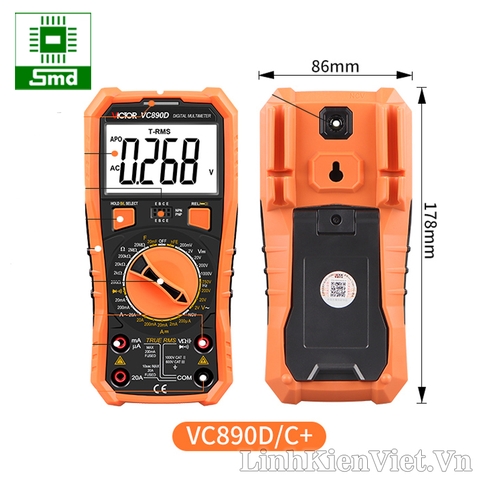 ĐỒNG HỒ VẠN NĂNG VICTOR VC890D