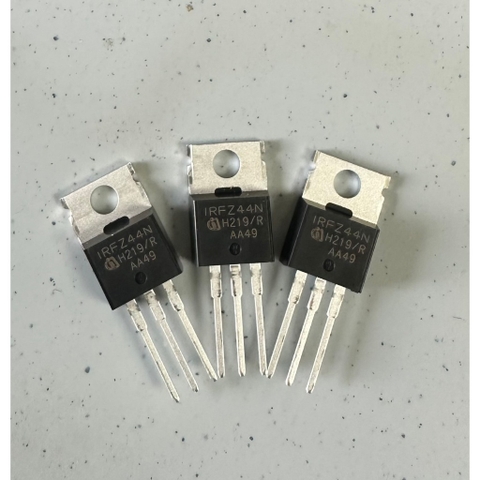 IRFZ44N kênh N Channel mosfet 50A - 60V TO-220 chân cắm Hàng chính hãng